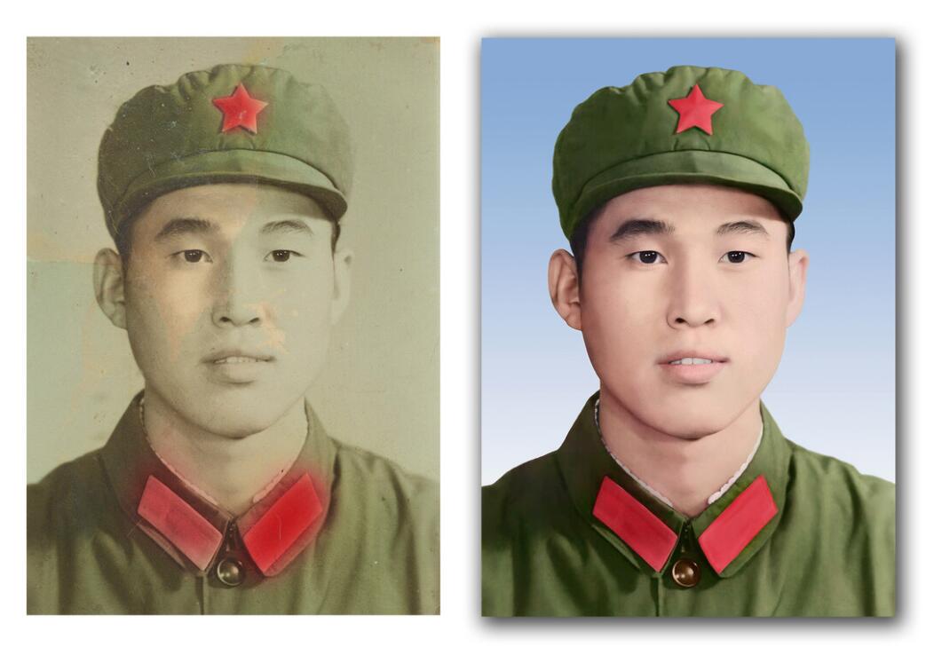 蒙自破损照片修复-18